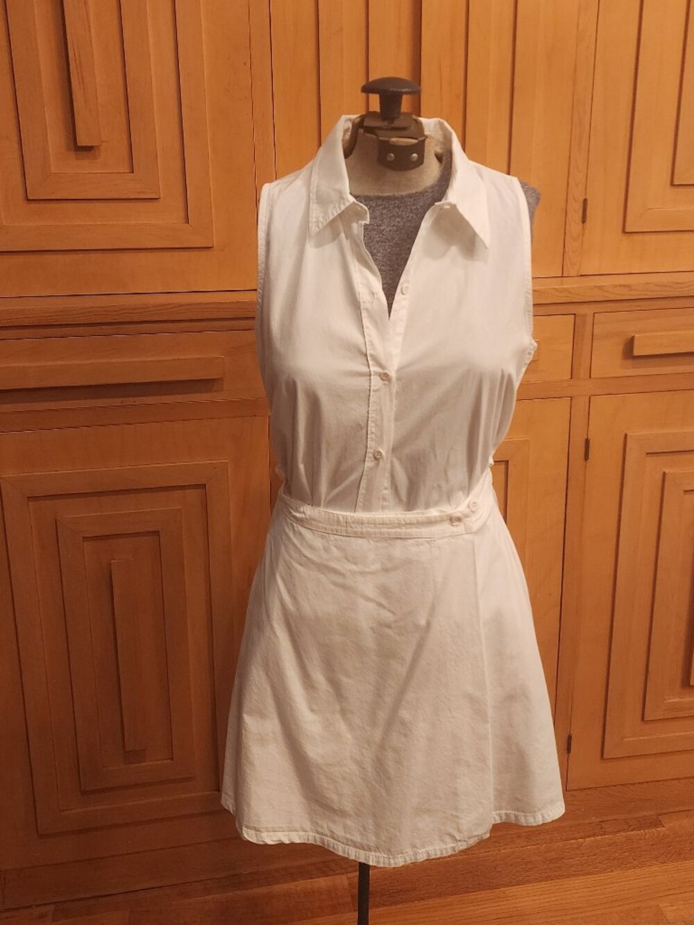 Crisp, clean, cute little white dress